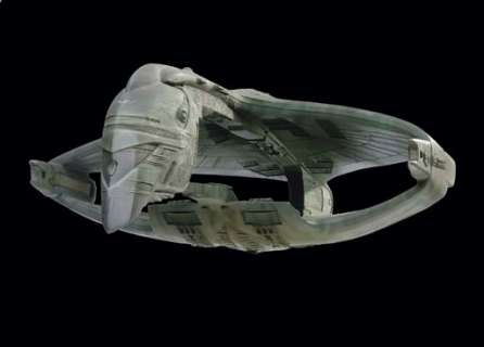 Star Trek: Deep Space Nine - Lot 702 - ROMULAN WARBIRD MINIATURE