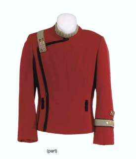 Star Trek - Lot 888 - THREE STARFLEET UNIFORM JACKETS AND ONE UNDERSHIRT