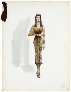 A Jean Louis costume design for Rita Hayworth in Salome | Bonhams