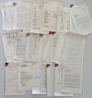 ORIGINAL FILM PRODUCTION MATERIALS - CONTRACTS AND AGREEMENTS - FARWELL MY LOVE / BLOCKBUSTER. | Omega Auctions