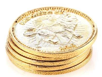 John Wick: Chapter 3- Parabellum | Five High Table Currency Coins | Propstore