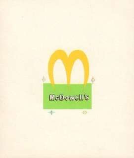 Beverly Hills Cop 3 McDowells Decal | Piece of the Past