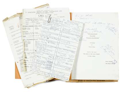 Two Maureen O’Hara annotated screenplays of The Battle of the Villa Fiorita | Bonhams