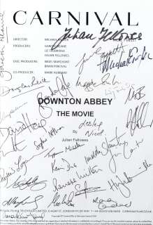 Downton Abbey (The Movie): A signed and bound presentation script, Carnival Films, 2019, | Bonhams