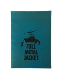 Full Metal Jacket (1987) Original Shooting Script Movie Memorabilia | Premiere Props