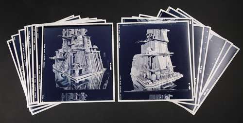 Alien & Aliens Collection Auction | Test Photos of Model Miniature Oil Refinery | Propstore