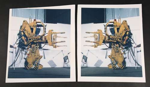 Alien & Aliens Collection Auction | Two Lighting Test Images of the Power Loader | Propstore