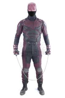 Marvel‘s Daredevil (TV Series) - Lot 114 - Matt Murdock‘s Stunt Second Iteration Red Daredevil Suit