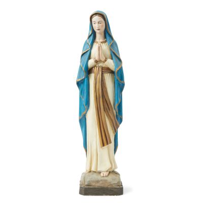 Lot 185 - A composite polychrome painted figure of the Virgin Mary Season 2, Episode 7, ’Faith’ | Bonhams
