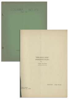 Moe Howard’s Personally Owned Three Stooges’ Columbia Pictures Script for Their 1939 Film, ’’Three Sappy People’’ -- With Working Title of ’’Three Sloppy People’’ | Nate Sanders
