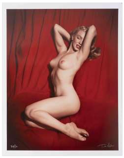 Tom Kelley Limited Edition Giclee Photograph of Marilyn Monroe -- ’’Pose #6’’ Photo Measures 17’’ x 22’’ | Nate Sanders