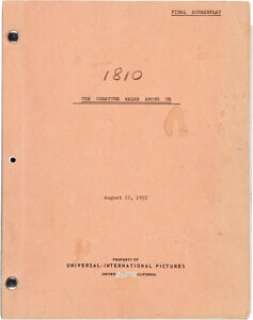 A Script from "The Creature Walks Among Us." | Heritage