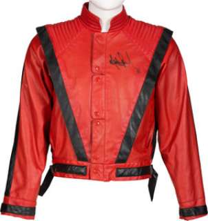Michael Jackson Signed Red Duball Jacket.... | Heritage