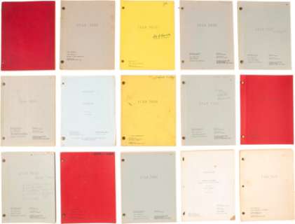 Complete Set of (79) Scripts from Every Episode of Star Trek: The Original Series Plus (4) Duplicates (Paramount TV, 1966-1969). | Heritage