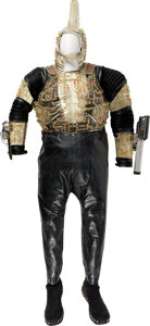 Erland Van Lidth "Dynamo" Full Costume and Helmet from The Running Man (TriStar, 1987).<...