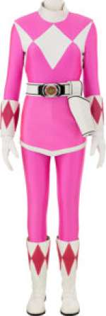 Mighty Morphin Power Rangers: Once & Always (Hasbro, 2023), Pink Ranger Hero Costume and Action Accessories.