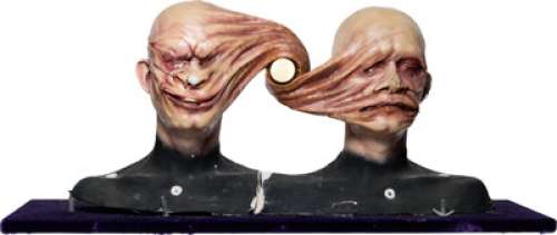 Hellraiser: Bloodline (Miramax, 1996), Michael and Mark Polish "Cenobite Twins" Bust.