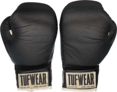 Rocky III (MGM, 1982), Sylvester Stallone "Rocky Balboa" Tuf-Wear Training Gloves. | Heritage