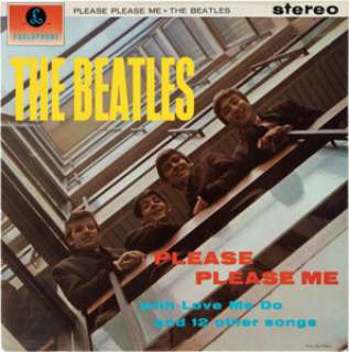 The Beatles, Please Please Me Stereo Vinyl LP With Black and Gold Labels and Dick James Publishing Credits (Parlophone, PCS 3402). (Total: 2 Items) | Heritage