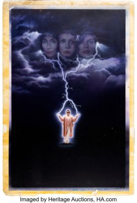 The Witches of Eastwick (Warner Bros., 1987), One Sheet Poster Final Key Art.