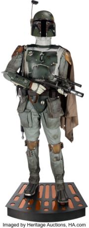 The Empire Strikes Back (TCF, 1980), Jeremy Bulloch "Boba Fett" Sideshow Collectibles Life-Size Replica. (Total: 6 Items) | Heritage