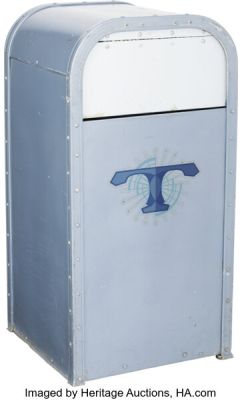 Disneyland® Resort - Tomorrowland® Original Park-Used Trash Can (The Walt Disney Company, c. 2000s). | Heritage