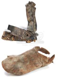 Mythbusters | Episode "Buried Alive" (2003, E5): Crash Test Dummy Foot and Skeleton Foot from the Original Buster | Propstore