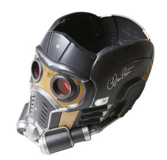 Chris Pratt as Star-Lord in Guardians of the Galaxy (SWAU) Signed Hasbro Legends Series Helmet | SWAU