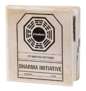 LOST - Lot 343 - DHARMA Initiative orientation kit