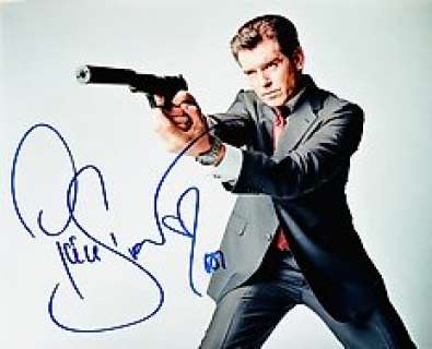 James Bond 007: Tomorrow Never Dies | James Bond 007: Tomorrow Never Dies - Pierce Brosnan (007), signed with COA | Catawiki