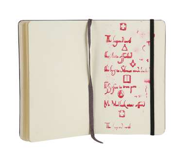 NATIONAL TREASURE (2004) - Lot 251 - Ben Gates‘ (Nicolas Cage) Screen-matched Notebook