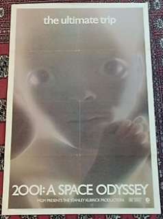 2001, a Space Odyssey | 2001, a Space Odyssey - Stanley Kubrick - Original US One Sheet Poster R/1971 | Catawiki