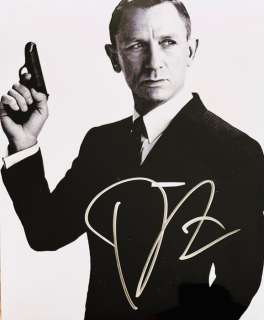 James Bond 007: No Time To Die - Daniel Craig, signed with COA | Catawiki