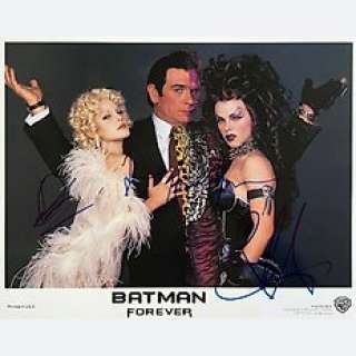 Batman Forever - Triple Signed by Drew Barrymore, Tommy Lee Jones and Debi Mazar | Catawiki