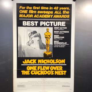 Unknown - One flew over the Cuckoo’s Nest - Original 1 sheet | Catawiki