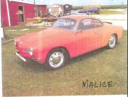 Lot 852 - 1972 VW Kharman Ghia From Upcoming Movie Whip It