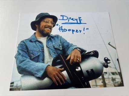 Jaws - Signed by Richard Dreyfuss (Hooper) | Catawiki