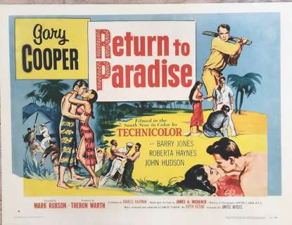 Gary Cooper - Return to Paradise - 1950s | Catawiki