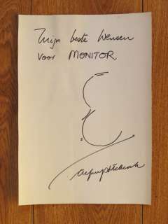 Sir Alfred Hitchcock (1899-1980) - Original Drawing, Message and Signature - Read Provenance | Catawiki