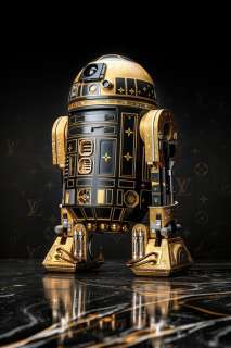 Artxlife - Gold Vuitton R2-D2 [XXL] | Catawiki