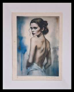 Princess Leia - watercolor edition on handmade Kahari Paper by Emma Wildfang | Catawiki