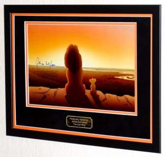 The Lion King - James Earl Jones † (Mufasa) Premium Framed, signed + Certificate of Authenticity | Catawiki