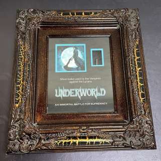 Underworld - Framed Prop Display - Silver Bullet - PropStore London | Catawiki