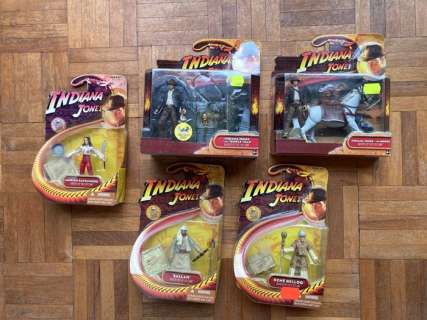 Hasbro - indiana jones - 5 - indian jones vintage raiders of the lost ark/ aventuriers de l arche perdue | Catawiki
