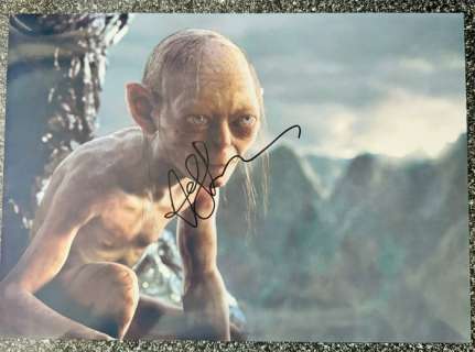 Lord of the Rings - Signed by Andy Serkis (Gollum) at the Gladiator 2 premiere | Catawiki