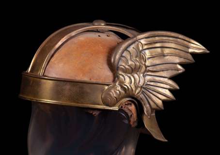 Lot 6 - Francis X. Bushman helmet from the 1925 Ben-Hur