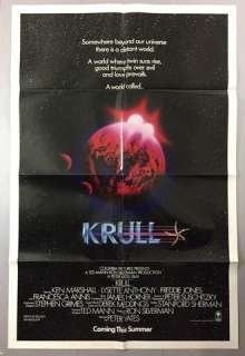 Lot 819 - Krull (1983) Movie Poster