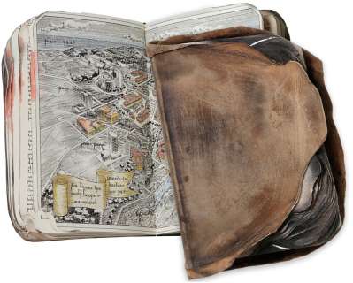 Battlestar Galactica Burnt Book Of Pythia | Propworx