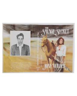 "Romancing the Stone" Joan Wilder’s (Kathleen Turner) Prop Book Cover | Planet Hollywood Vault