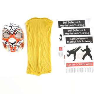 MARVEL‘S IRON FIST (T.V. SERIES, 2017-2018) - Lot 238 - Danny Rand‘s Culture Celebration Mask, Cloth Face Mask, and Colleen Wing‘s Dojo Flyers